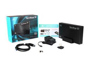 VANTEC NST-370A31-BK 3.5" Black Standard SATA USB Type-B 3.5” SATA 6 Gb/s to USB 3.1 Gen II Type-A HDD Enclosure VANTEC NST-370A31-BK 3.5" Black Standard SATA USB Type-B 3.5” SATA 6 Gb/s to USB 3.1 Gen II Type-A HDD Enclosure