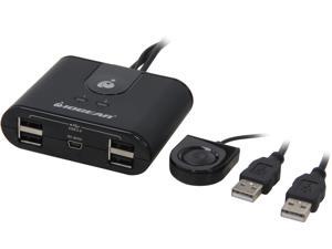 IOGEAR GUS402 2 x 4 USB 2.0 Peripheral Sharing Switch IOGEAR GUS402 2 x 4 USB 2.0 Peripheral Sharing Switch