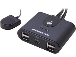 IOGEAR GUS404 4x4 USB 2.0 Peripheral Sharing Switch IOGEAR GUS404 4x4 USB 2.0 Peripheral Sharing Switch