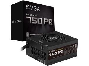 EVGA SuperNOVA 750 PQ, 80 Plus PLATINUM 750W, Semi Modular, EVGA ECO Mode, 10 Year Warranty, Power Supply 210-PQ-0750-X1 EVGA SuperNOVA 750 PQ, 80 Plus PLATINUM 750W, Semi Modular, EVGA ECO Mode, 10 Year Warranty, Power Supply 210-PQ-0750-X1
