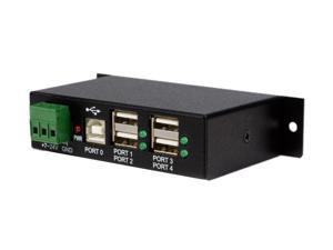 StarTech.com ST4200USBM Mountable 4 Port Rugged Industrial USB Hub StarTech.com ST4200USBM Mountable 4 Port Rugged Industrial USB Hub