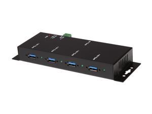 StarTech.com ST4300USBM Mountable USB 3.0 hub - Industrial - Rugged - Black Metal - Bus Powered - USB 3 Hub - USB Extender - Powered USB 3.0 Hub StarTech.com ST4300USBM Mountable USB 3.0 hub - Industrial - Rugged - Black Metal - Bus Powered - USB 3 Hub - USB Extender - Powered USB 3.0 Hub