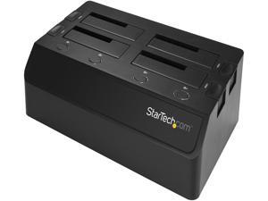 StarTech.com SDOCK4U313 4 Bay SATA HDD Docking Station - For 2.5in / 3.5in SSD / HDD - USB 3.1 (10Gbps) - USB-C / USB-A - Hard Drive Docking Station StarTech.com SDOCK4U313 4 Bay SATA HDD Docking Station - For 2.5in / 3.5in SSD / HDD - USB 3.1 (10Gbps) - USB-C / USB-A - Hard Drive Docking Station