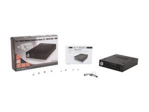 ICY DOCK Full Metal 2 Bay 2.5 SATA/SAS HDD & SSD Hot Swap Mobile Rack Enclosure for 3.5 Drive Bay - ToughArmor MB992SK-B ICY DOCK Full Metal 2 Bay 2.5 SATA/SAS HDD & SSD Hot Swap Mobile Rack Enclosure for 3.5 Drive Bay - ToughArmor MB992SK-B