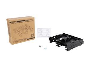 ICY DOCK 4 x 2.5" HDD / SSD Bracket Mount Kit Adapter for 5.25” Drive Bay - FLEX-FIT Quattro MB344SP ICY DOCK 4 x 2.5" HDD / SSD Bracket Mount Kit Adapter for 5.25” Drive Bay - FLEX-FIT Quattro MB344SP