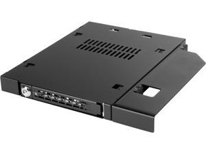 ICY DOCK MB411SKO-B ToughArmor MB411SKO-B 2.5" SATA/SAS HDD/SSD Rugged Full Metal Mobile Rack for Slim ODD or Slim FDD Bay - With Key Lock ICY DOCK MB411SKO-B ToughArmor MB411SKO-B 2.5" SATA/SAS HDD/SSD Rugged Full Metal Mobile Rack for Slim ODD or Slim FDD Bay - With Key Lock