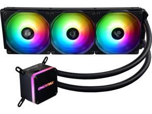Enermax Liqmax III 360 - Triple Fan ARGB - Dual Chamber AIO CPU Liquid Cooler - Intel/AMD AM4 Support - 300W+ TDP Cooling, ELC-LMT360-ARGB Enermax Liqmax III 360 - Triple Fan ARGB - Dual Chamber AIO CPU Liquid Cooler - Intel/AMD AM4 Support - 300W+ TDP Cooling, ELC-LMT360-ARGB