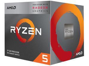 AMD RYZEN 5 3400G 4-Core 3.7 GHz (4.2 GHz Max Boost) Socket AM4 65W YD3400C5FHBOX Desktop Processor AMD RYZEN 5 3400G 4-Core 3.7 GHz (4.2 GHz Max Boost) Socket AM4 65W YD3400C5FHBOX Desktop Processor