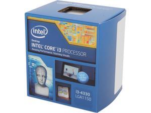 Intel Core i3-4330 Haswell Dual-Core 3.5 GHz LGA 1150 54W BX80646I34330 Desktop Processor Intel HD Graphics 4600 Intel Core i3-4330 Haswell Dual-Core 3.5 GHz LGA 1150 54W BX80646I34330 Desktop Processor Intel HD Graphics 4600