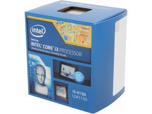 Intel Core i3-4130 Haswell Dual-Core 3.4 GHz LGA 1150 54W BX80646I34130 Desktop Processor Intel HD Graphics 4400 Intel Core i3-4130 Haswell Dual-Core 3.4 GHz LGA 1150 54W BX80646I34130 Desktop Processor Intel HD Graphics 4400