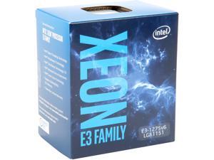 Intel Xeon E3-1275 V6 Kaby Lake 3.8 GHz (4.2 GHz Turbo) LGA 1151 73W BX80677E31275V6 Server Processor Intel HD Graphics P630 Intel Xeon E3-1275 V6 Kaby Lake 3.8 GHz (4.2 GHz Turbo) LGA 1151 73W BX80677E31275V6 Server Processor Intel HD Graphics P630