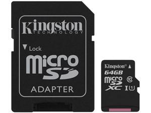 Kingston Canvas Select 64GB microSDXC Memory (Flash Memory) SDCS/64GBCR Kingston Canvas Select 64GB microSDXC Memory (Flash Memory) SDCS/64GBCR