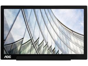 AOC 15.6" I1601C 1920 x 1080 FHD IPS USB-C Tilt Pivot WLED Backlight Portable Monitor AOC 15.6" I1601C 1920 x 1080 FHD IPS USB-C Tilt Pivot WLED Backlight Portable Monitor