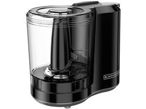 BLACK+DECKER HC300B One-Touch 3 Cups Capacity Electric Food Chopper with Improved Assembly & Lid, Black BLACK+DECKER HC300B One-Touch 3 Cups Capacity Electric Food Chopper with Improved Assembly & Lid, Black