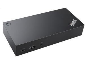 Lenovo ThinkPad USB-C UltraDock With 90W 2 Prong AC Adapter, 40A90090US Lenovo ThinkPad USB-C UltraDock With 90W 2 Prong AC Adapter, 40A90090US