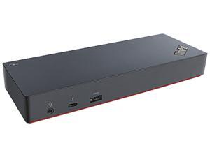 Lenovo Docking Station - for Notebook/Tablet PC - Thunderbolt 3 - 5 x USB Ports - 5 x USB 3.0 - Network (RJ-45) - HDMI - VGA - DisplayPort - Audio Line Out - Thunderbolt - Wired Lenovo Docking Station - for Notebook/Tablet PC - Thunderbolt 3 - 5 x USB Ports - 5 x USB 3.0 - Network (RJ-45) - HDMI - VGA - DisplayPort - Audio Line Out - Thunderbolt - Wired