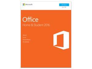 Microsoft Office Home and Student 2016 Product Key Card - 1 PC Microsoft Office Home and Student 2016 Product Key Card - 1 PC