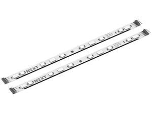 NZXT HUE 2 LED Strips Accessory - Two 200mm RGB LED Lighting Strips - Magnetic & Double-Sided Tape NZXT HUE 2 LED Strips Accessory - Two 200mm RGB LED Lighting Strips - Magnetic & Double-Sided Tape
