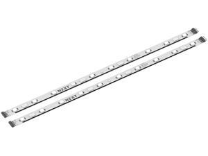 NZXT HUE 2 LED Strips Accessory - Two 300mm RGB LED Lighting Strips - Magnetic & Double-Sided Tape NZXT HUE 2 LED Strips Accessory - Two 300mm RGB LED Lighting Strips - Magnetic & Double-Sided Tape