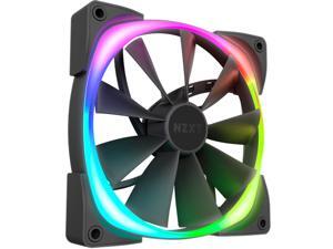 NZXT AER RGB 2 - 120mm - RGB LED - Fluid Dynamic Bearing - PWM Fan for Hue 2 - Triple Pack + Hue 2 Lighting Controller NZXT AER RGB 2 - 120mm - RGB LED - Fluid Dynamic Bearing - PWM Fan for Hue 2 - Triple Pack + Hue 2 Lighting Controller