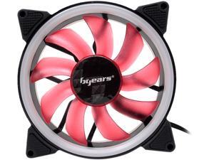 BGears b-DualRing 120mm 30 Red LEDs fan with 101 CFM at 2000 RPM BGears b-DualRing 120mm 30 Red LEDs fan with 101 CFM at 2000 RPM