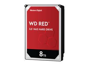 WD Red 8TB NAS Hard Disk Drive - 5400 RPM Class SATA 6Gb/s 256MB Cache 3.5 Inch - WD80EFAX WD Red 8TB NAS Hard Disk Drive - 5400 RPM Class SATA 6Gb/s 256MB Cache 3.5 Inch - WD80EFAX