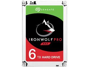 Seagate IronWolf Pro 6TB NAS Hard Drive 7200 RPM 256MB Cache SATA 6.0Gb/s 3.5" Internal Hard Drive ST6000NE0023 Seagate IronWolf Pro 6TB NAS Hard Drive 7200 RPM 256MB Cache SATA 6.0Gb/s 3.5" Internal Hard Drive ST6000NE0023