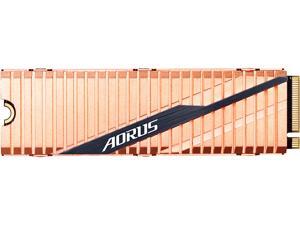 GIGABYTE AORUS NVMe Gen4 SSD 1TB M.2 2280 PCI-Express 4.0 x4 3D TLC Internal Solid State Drive (SSD) Dual Side Copper GP-ASM2NE6100TTTD GIGABYTE AORUS NVMe Gen4 SSD 1TB M.2 2280 PCI-Express 4.0 x4 3D TLC Internal Solid State Drive (SSD) Dual Side Copper GP-ASM2NE6100TTTD
