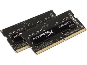 HyperX Impact 16GB (2 x 8GB) DDR4 2666 RAM (Notebook Memory) CL15 XMP SODIMM (260-pin) HX426S15IB2K2/16 HyperX Impact 16GB (2 x 8GB) DDR4 2666 RAM (Notebook Memory) CL15 XMP SODIMM (260-pin) HX426S15IB2K2/16