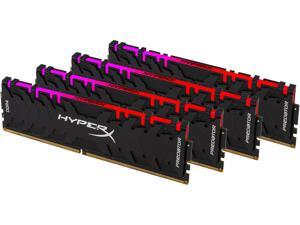 HyperX Predator RGB 32GB (4 x 8GB) 288-Pin DDR4 SDRAM DDR4 2933 (PC4 23400) Desktop Memory Model HX429C15PB3AK4/32 HyperX Predator RGB 32GB (4 x 8GB) 288-Pin DDR4 SDRAM DDR4 2933 (PC4 23400) Desktop Memory Model HX429C15PB3AK4/32