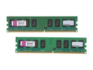 Kingston 4GB (2 x 2GB) 240-Pin DDR2 SDRAM DDR2 667 (PC2 5300) Dual Channel Kit Desktop Memory Model KVR667D2N5K2/4G Kingston 4GB (2 x 2GB) 240-Pin DDR2 SDRAM DDR2 667 (PC2 5300) Dual Channel Kit Desktop Memory Model KVR667D2N5K2/4G