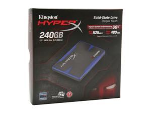 Kingston HyperX SH100S3/240G 2.5" 240GB SATA III MLC Internal Solid State Drive (SSD) (Stand-alone Drive) Kingston HyperX SH100S3/240G 2.5" 240GB SATA III MLC Internal Solid State Drive (SSD) (Stand-alone Drive)