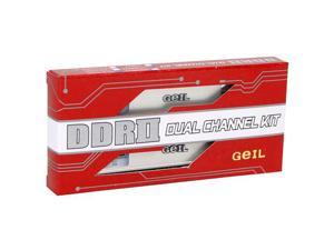 GeIL 1GB (2 x 512MB) 240-Pin DDR2 SDRAM DDR2 533 (PC2 4300) Dual Channel Kit System Memory Model GX21GB4300DC GeIL 1GB (2 x 512MB) 240-Pin DDR2 SDRAM DDR2 533 (PC2 4300) Dual Channel Kit System Memory Model GX21GB4300DC