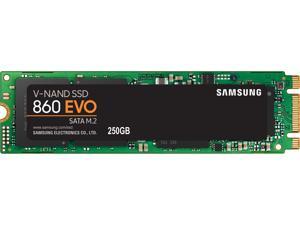 SAMSUNG 860 EVO Series M.2 2280 250GB SATA III 3D NAND Internal Solid State Drive (SSD) MZ-N6E250BW SAMSUNG 860 EVO Series M.2 2280 250GB SATA III 3D NAND Internal Solid State Drive (SSD) MZ-N6E250BW