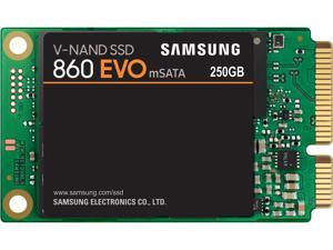SAMSUNG 860 EVO Series mSATA 250GB SATA III V-NAND 3-bit MLC Internal Solid State Drive (SSD) MZ-M6E250BW SAMSUNG 860 EVO Series mSATA 250GB SATA III V-NAND 3-bit MLC Internal Solid State Drive (SSD) MZ-M6E250BW