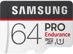 SAMSUNG 64GB PRO Endurance microSDXC UHS-I/U1 Memory Card with Adapter, Speed Up to 100MB/s (MB-MJ64GA/AM) SAMSUNG 64GB PRO Endurance microSDXC UHS-I/U1 Memory Card with Adapter, Speed Up to 100MB/s (MB-MJ64GA/AM)