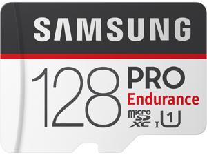 SAMSUNG 128GB PRO Endurance microSDXC UHS-I/U1 Memory Card with Adapter, Speed Up to 100MB/s (MB-MJ128GA/AM) SAMSUNG 128GB PRO Endurance microSDXC UHS-I/U1 Memory Card with Adapter, Speed Up to 100MB/s (MB-MJ128GA/AM)