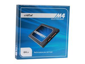 Crucial M4 2.5" 64GB SATA III MLC 7mm Internal Solid State Drive (SSD) CT064M4SSD1 Crucial M4 2.5" 64GB SATA III MLC 7mm Internal Solid State Drive (SSD) CT064M4SSD1