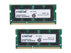 Crucial 16GB (2 x 8GB) DDR3L 1600 (PC3L 12800) Unbuffered Memory for Mac Model CT2K8G3S160BM Crucial 16GB (2 x 8GB) DDR3L 1600 (PC3L 12800) Unbuffered Memory for Mac Model CT2K8G3S160BM