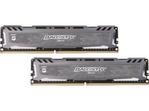 Ballistix Sport LT 16GB (2 x 8GB) 288-Pin DDR4 SDRAM DDR4 3200 (PC4 25600) Desktop Memory Model BLS2K8G4D32AESBK Ballistix Sport LT 16GB (2 x 8GB) 288-Pin DDR4 SDRAM DDR4 3200 (PC4 25600) Desktop Memory Model BLS2K8G4D32AESBK
