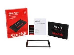 SanDisk SSD PLUS 2.5" 240GB SATA III Internal Solid State Drive (SSD) SDSSDA-240G-G25 SanDisk SSD PLUS 2.5" 240GB SATA III Internal Solid State Drive (SSD) SDSSDA-240G-G25
