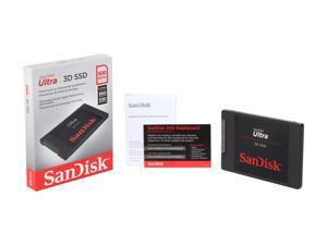 SanDisk Ultra 3D 2.5" 500GB SATA III 3D NAND Internal Solid State Drive (SSD) SDSSDH3-500G-G25 SanDisk Ultra 3D 2.5" 500GB SATA III 3D NAND Internal Solid State Drive (SSD) SDSSDH3-500G-G25