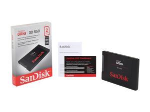 SanDisk Ultra 3D 2.5" 2TB SATA III 3D NAND Internal Solid State Drive (SSD) SDSSDH3-2T00-G25 SanDisk Ultra 3D 2.5" 2TB SATA III 3D NAND Internal Solid State Drive (SSD) SDSSDH3-2T00-G25