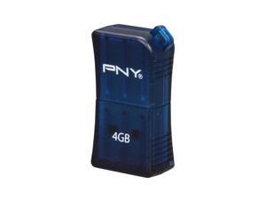 PNY Micro Sleek Attaché 4GB USB 2.0 Flash Drive (Blue) Model P-FDU4GBSLK/BLU-EF PNY Micro Sleek Attaché 4GB USB 2.0 Flash Drive (Blue) Model P-FDU4GBSLK/BLU-EF