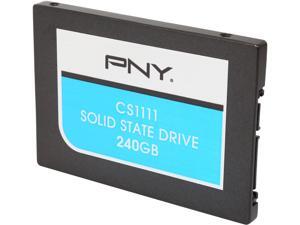 PNY CS1111 2.5" 240GB SATA-III (6Gb/s) MLC Internal Solid State Drive (SSD) SSD7CS1111-240-RB PNY CS1111 2.5" 240GB SATA-III (6Gb/s) MLC Internal Solid State Drive (SSD) SSD7CS1111-240-RB