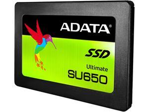 ADATA Ultimate SU650 2.5" 120GB SATA III 3D NAND Internal Solid State Drive (SSD) ASU650SS-120GT-C ADATA Ultimate SU650 2.5" 120GB SATA III 3D NAND Internal Solid State Drive (SSD) ASU650SS-120GT-C