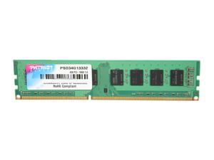 Patriot Signature 4GB 240-Pin DDR3 SDRAM DDR3 1333 (PC3 10600) Desktop Memory Model PSD34G13332 Patriot Signature 4GB 240-Pin DDR3 SDRAM DDR3 1333 (PC3 10600) Desktop Memory Model PSD34G13332