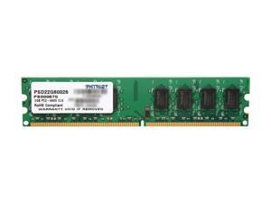 Patriot 2GB 240-Pin DDR2 SDRAM DDR2 800 (PC2 6400) Desktop Memory Model PSD22G80026 Patriot 2GB 240-Pin DDR2 SDRAM DDR2 800 (PC2 6400) Desktop Memory Model PSD22G80026