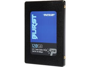 Patriot Burst 2.5" 120GB SATA III Internal Solid State Drive (SSD) PBU120GS25SSDR Patriot Burst 2.5" 120GB SATA III Internal Solid State Drive (SSD) PBU120GS25SSDR
