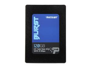 Patriot Burst 2.5" 120GB SATA III Internal Solid State Drive (SSD) PBU120GS25SSDR Patriot Burst 2.5" 120GB SATA III Internal Solid State Drive (SSD) PBU120GS25SSDR